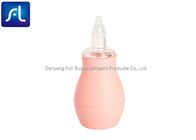 Seringue rose d'oreille d'ampoule de PVC, aspirateur sûr de nez de bébé de haute performance