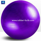 Boule de yoga de PVC de couleur et de Logo Humanized Anti Burst 45cm d'OEM avec la pompe
