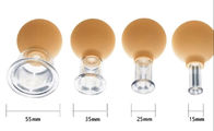 Le vide de haute qualité de promotion de petit prix mettant en forme de tasse 4 morceaux a placé le massager mettant en forme de tasse en verre de nouille mettante en forme de tasse de paille en caoutchouc