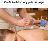 Cellulites d'ampoule d'aspiration en caoutchouc de silicone de vide de massage de corps anti pour la thérapie