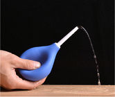 Ampoule anale d'aspiration en caoutchouc de silicone de lavement de douche de femmes d'hommes avec le lubrifiant