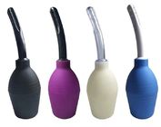 Ampoule de lavement pour les hommes, douche anale pour des femmes, décapant vaginal ou anal réutilisable avec le bec mou et lisse, 224ML (pourpre)