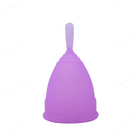 Taille menstruelle de la tasse 1PC de silicone mou coloré de soins de santé S L pour l'hygiène féminine