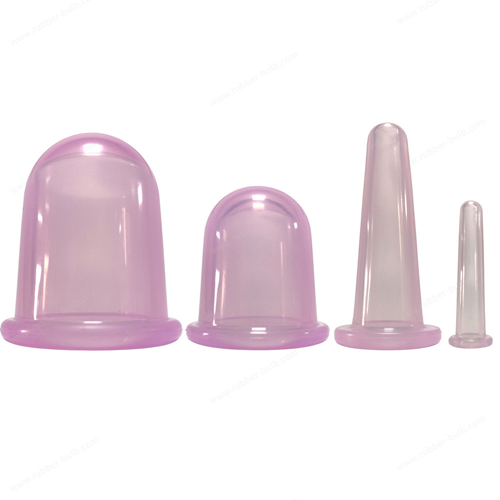 Silicone facial d'absorption réutilisable d'humidité mettant en forme de tasse Kit Different Colors Oem Package