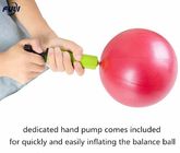Boule en plastique de forme physique de massage d'exercice de boule de PVC de la boule 25cm de yoga de FULI