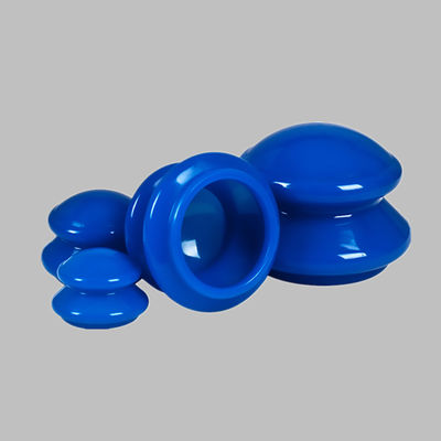 Ensemble mettant en forme de tasse facial de silicone de massage de thérapie pour le soulagement de douleurs articulaires