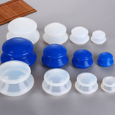 Ensemble mettant en forme de tasse facial de silicone de massage de thérapie pour le soulagement de douleurs articulaires