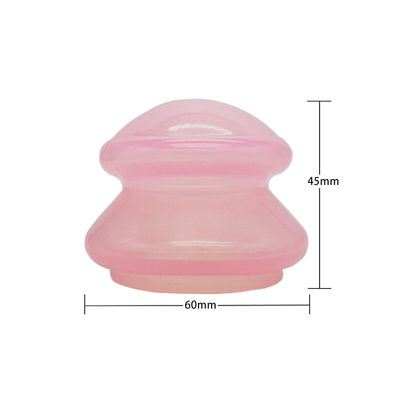 Ensemble mettant en forme de tasse facial de silicone de massage de thérapie pour le soulagement de douleurs articulaires