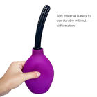 Ampoule flexible Kit Clean Anal Silicone Douche du lavement 224ML pour des femmes des hommes