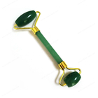 Original naturel Jade Green Aventurine Face Roller de 100% pour la beauté et le bien-être