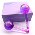 Globes de refroidissement congelés de glace de rose de Massager de Cryo de marque de distributeur faite sur commande de la meilleure qualité d'OEM pour le visage