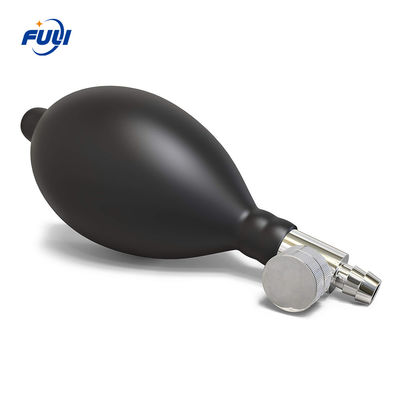 Pompe de libération d'air d'ampoule de tension artérielle de Sphygmomanometer avec la boule de latex de manchette des valves NIBP en métal