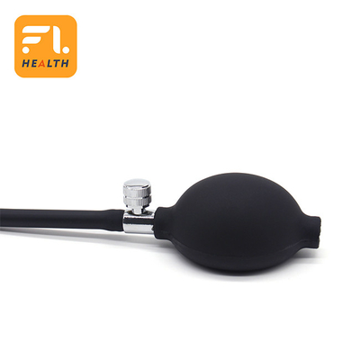 Ampoule médicale de pompe de tension artérielle d'inflation, pièces claires de Sphygmomanometer de PVC