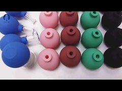 4 ventouses faciales, ensemble de ventouses de thérapie sous vide pour le visage