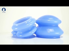 Ensemble de ventouses en silicone personnalisé de couleur 1,8 pouces pour le corps