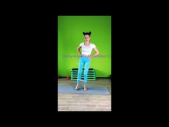 Bandes naturelles de résistance de yoga de levage de puissance du latex 600*50mm d'ODM d'OEM